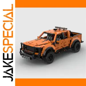 1608Pcs F-150 Raptor Pickup Building Blocks Set