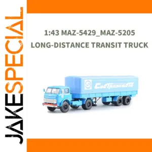 Minsk MAZ-5429 Truck and Trailer Model 1:43