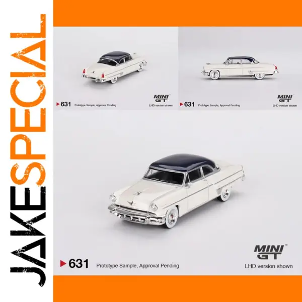 MINI GT 1/64 Lincoln Capri 1954 Diecast Model
