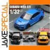 1/32 Scale Subaru STI WRX S207 Diecast Model