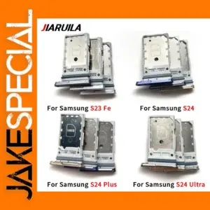 Dual Sim Card Tray for Samsung S24/S23 FE