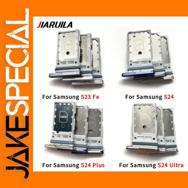Dual Sim Card Tray for Samsung S24/S23 FE