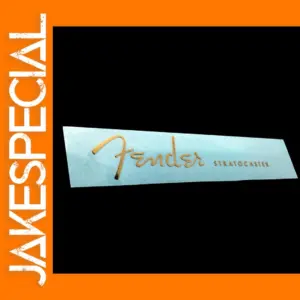Custom Metal Guitar Decal Sticker for Peghead