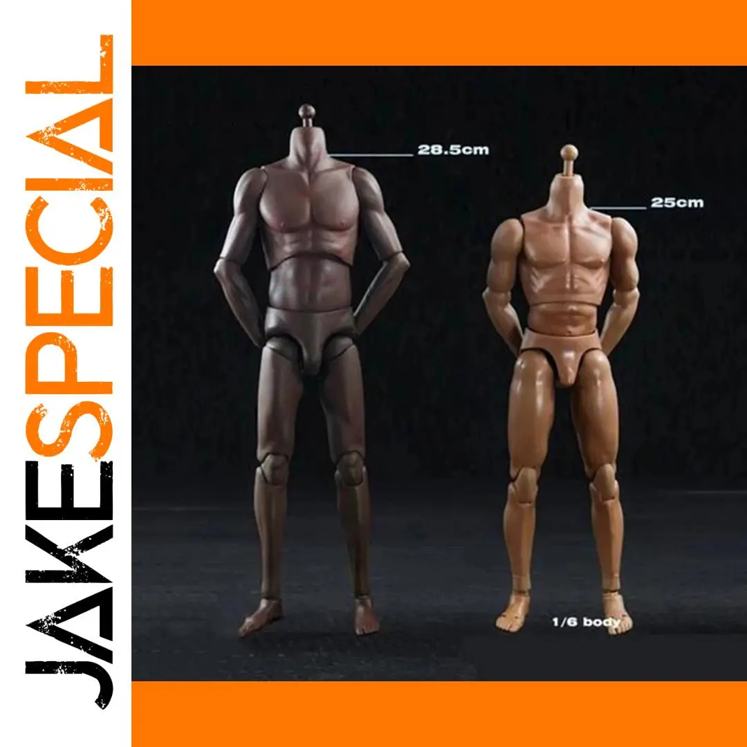 1:6 Scale Male Body Model for Action Figures 1 1:6 Scale Male Body Model for Action Figures