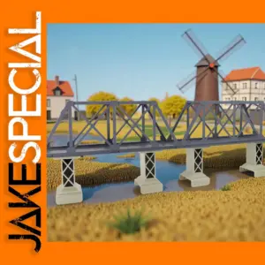 Evemodel HO Scale 1:87 Truss Bridge Kit