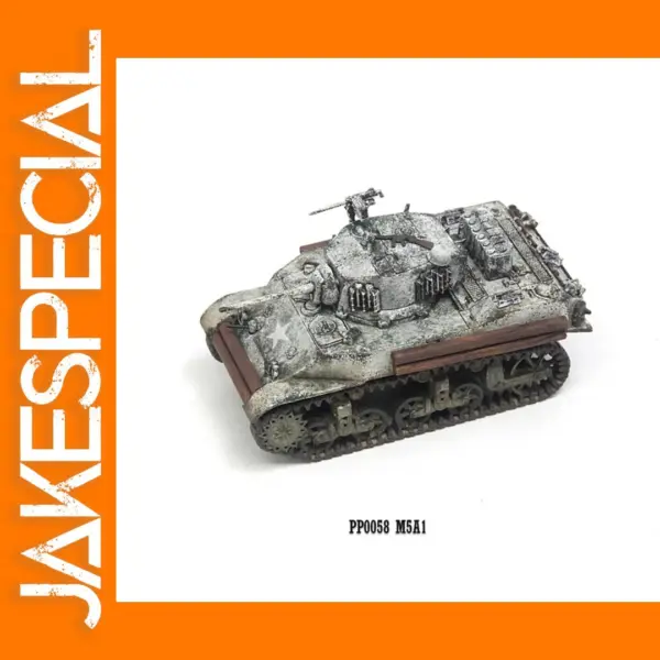 1:72 Scale M5A1 Light Tank Model Ornament
