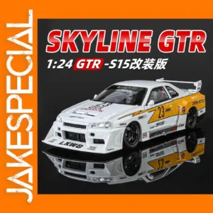 1:24 Diecast Nissan Skyline GTR-R34 Toy Car