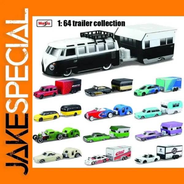 Maisto 1:64 Volkswagen Van Samba Model