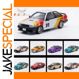 WELLY AE86 1:64 Alloy Car Model Collection