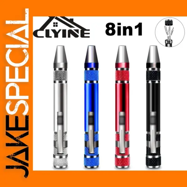 8-in-1 Magnetic Precision Screwdriver Pen Set