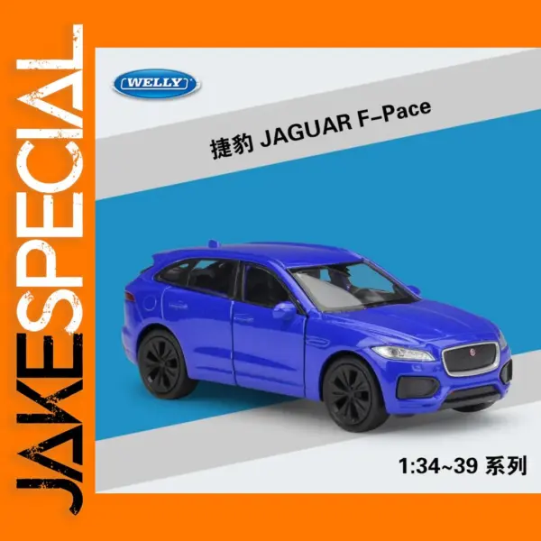 Welly 1:36 Jaguar F-Pace Diecast Model Car