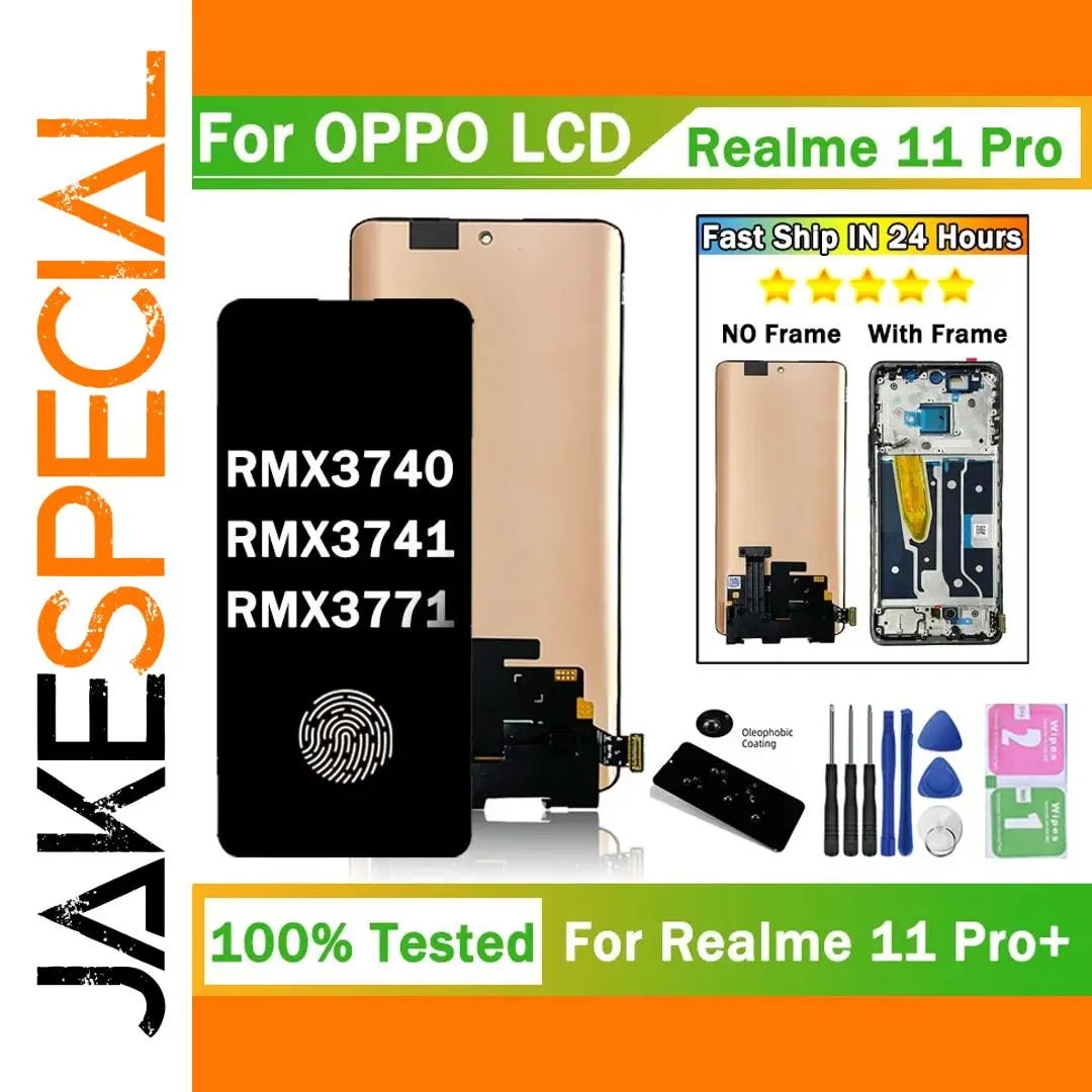 6.7-inch AMOLED Screen for Realme 11 Pro+ Plus 1 6.7-inch AMOLED Screen for Realme 11 Pro+ Plus