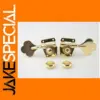 Vintage Gold Cloverleaf Tuners for Bass Guitars