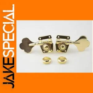 Vintage Gold Cloverleaf Tuners for Bass Guitars