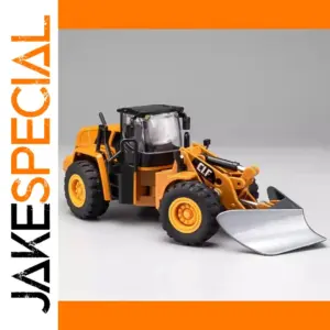 1/50 Scale Excavator Snowplow Car Model Toy
