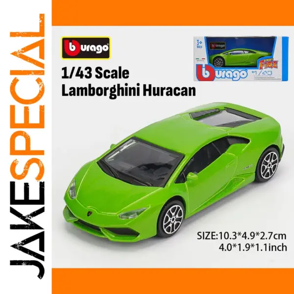 Bburago 1:43 Scale Lamborghini Huracan Model