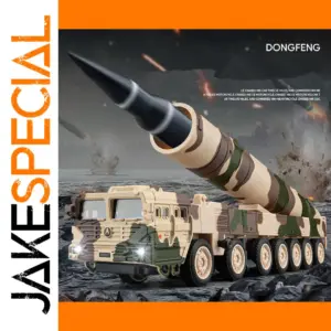 64 Alloy Dongfeng Missile Transport Model