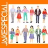 Evemodel 12pcs G Scale 1:25 Figure Set