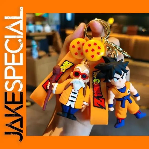 Dragon Ball PVC Keychain Anime Figures