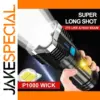 High Power LED Rechargeable Flashlight with COB