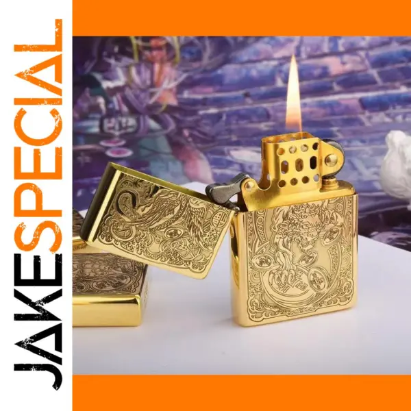 ZORRO Copper Windproof Kerosene Lighter