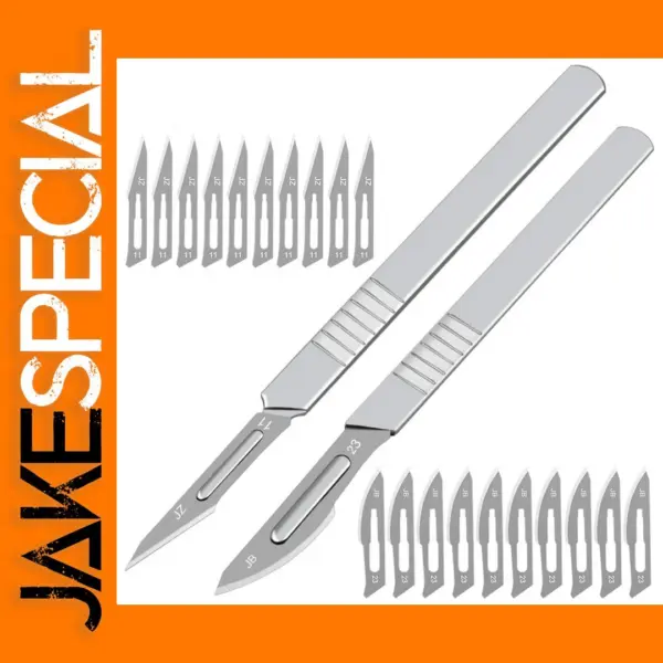 Carbon Steel Scalpel Knife Set with Handle