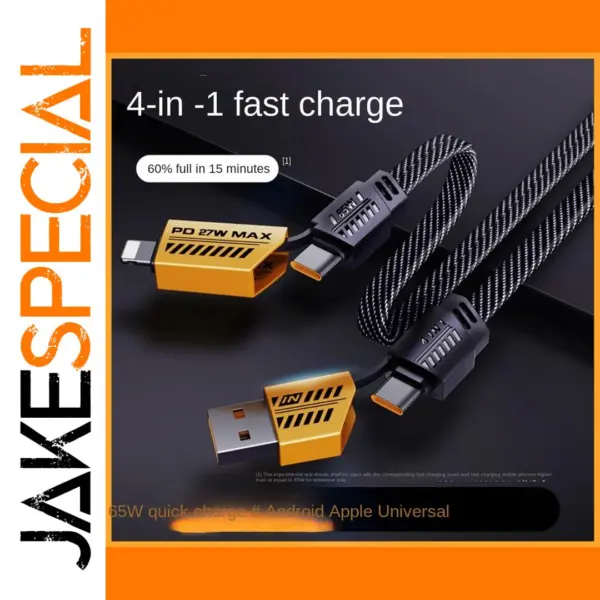 2024 Double-Typec 6A Fast Charging Data Cable
