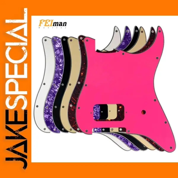 Fender Tom Delonge Strat Pickguard with 11 Screw Holes