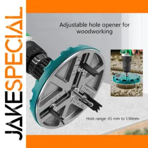 Adjustable Round Hole Saw Tool for Woodworking