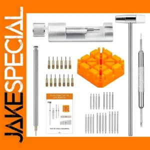 39-Piece Watch Band Repair Tool Kit for Professional Watchmakers