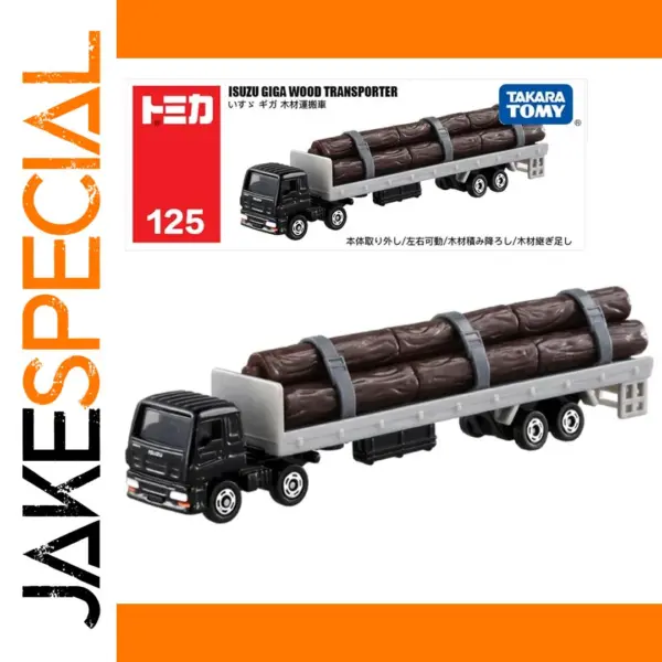 Isuzu Giga Timber Transporter Diecast Model Truck