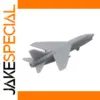 F-8 Crusader Battle Aircraft Model Set of 5