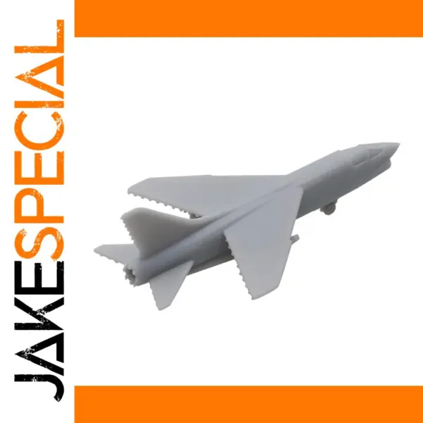 F-8 Crusader Battle Aircraft Model Set of 5