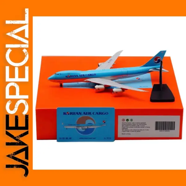 Korean Air Cargo B747-8F Diecast Model 1:400
