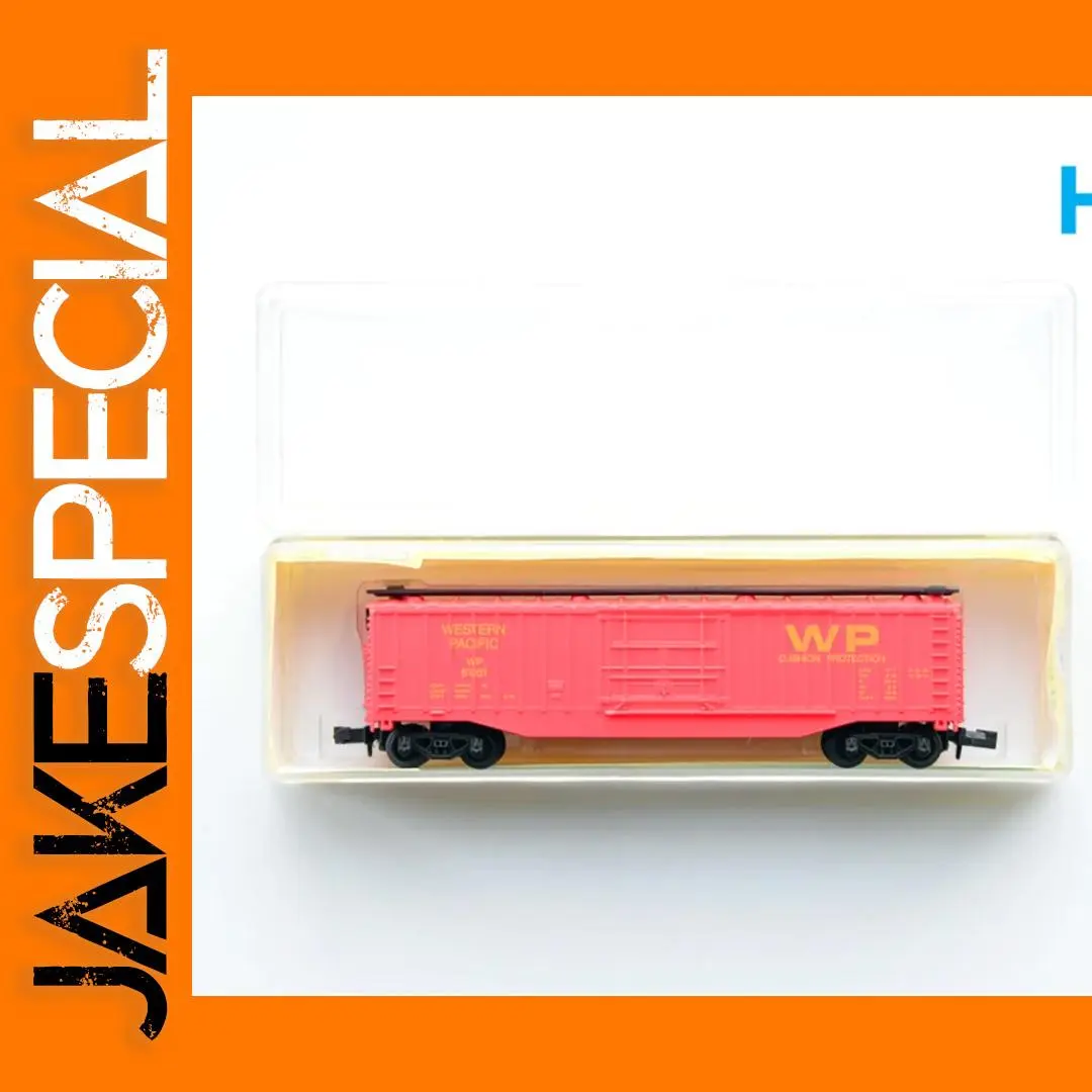 N Scale 1/160 Diecast Red BoxCar Model 1 N Scale 1/160 Diecast Red BoxCar Model