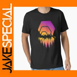 HEX Shining City Crypto Men's T-Shirt S-6XL