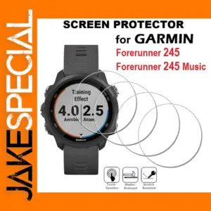 5PCS Tempered Glass for Garmin 245 Music