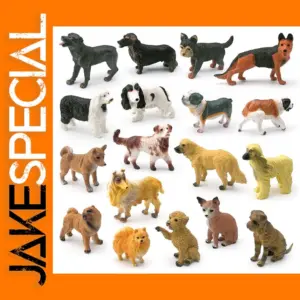 Miniature PVC Dog Figures Collection
