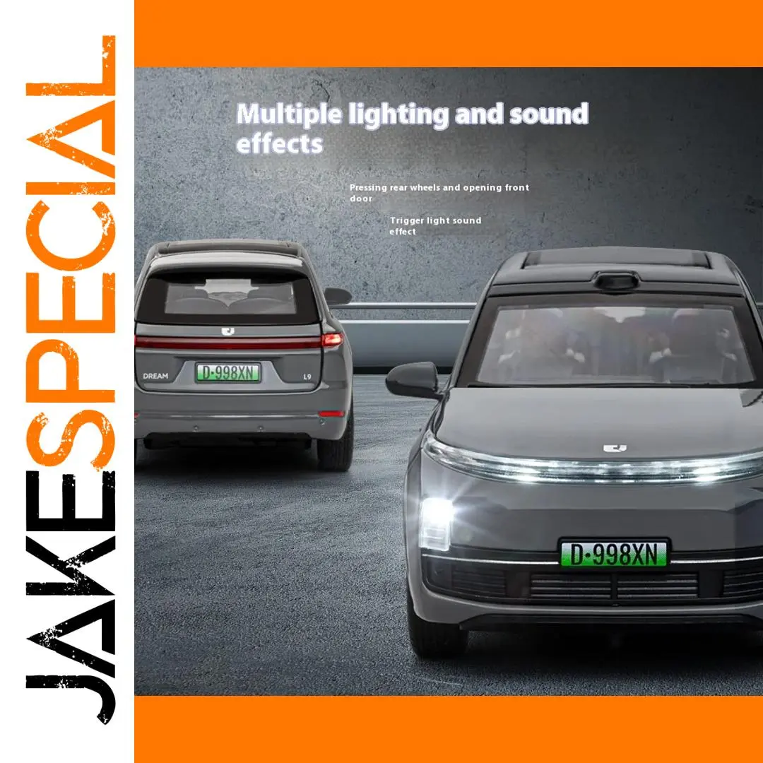 1:32 Alloy Metal SUV Model with Sound & Light 1 1:32 Alloy Metal SUV Model with Sound & Light