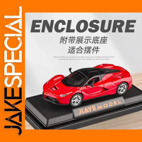 1:36 Diecast Ferrari Laferrari Convertible Model
