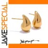 Yhpup Water Drop Stud Earrings for Women