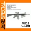1:6 Scale MK18 Carbine Model for Action Figures
