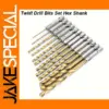 HSS Twist Drill Bit Set with Hex Shank
