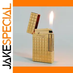 JT Dunant Metal Refillable Gas Lighter #J015