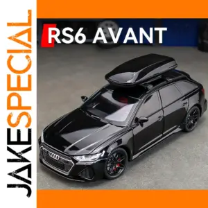 1:24 Audi RS6 Quattro Alloy Toy Car Model