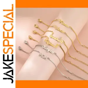 Personalized Stainless Steel Name Bracelet