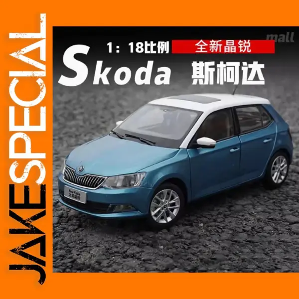 2016 Skoda NEW Fabia Diecast Model 1:18 Scale
