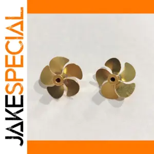 Brass 5-Blade Propellers for RC Boats