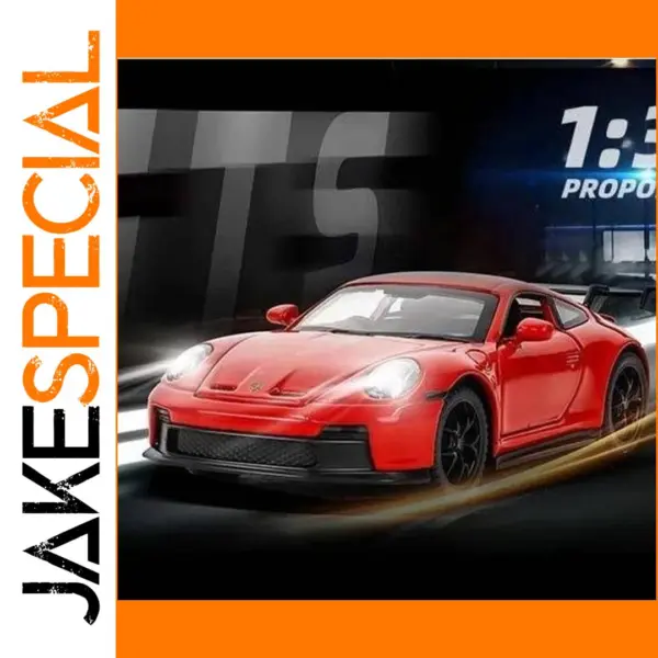 1:32 Porsche 911 GT3 Diecast Alloy Car Model