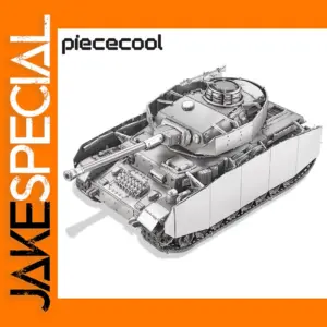 3D Metal Model Panzer IV Tank Kit